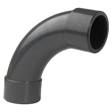 PVC-U Bend 90 Plain 63mm