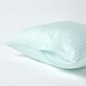 image 3 of Homescapes Blue European Size Egyptian Cotton Pillowcase 330 TC - 60 x 60 cm Blue