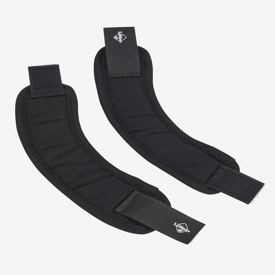 image 1 of LeMieux Toy Pony Over Reach Boots Black | One Size