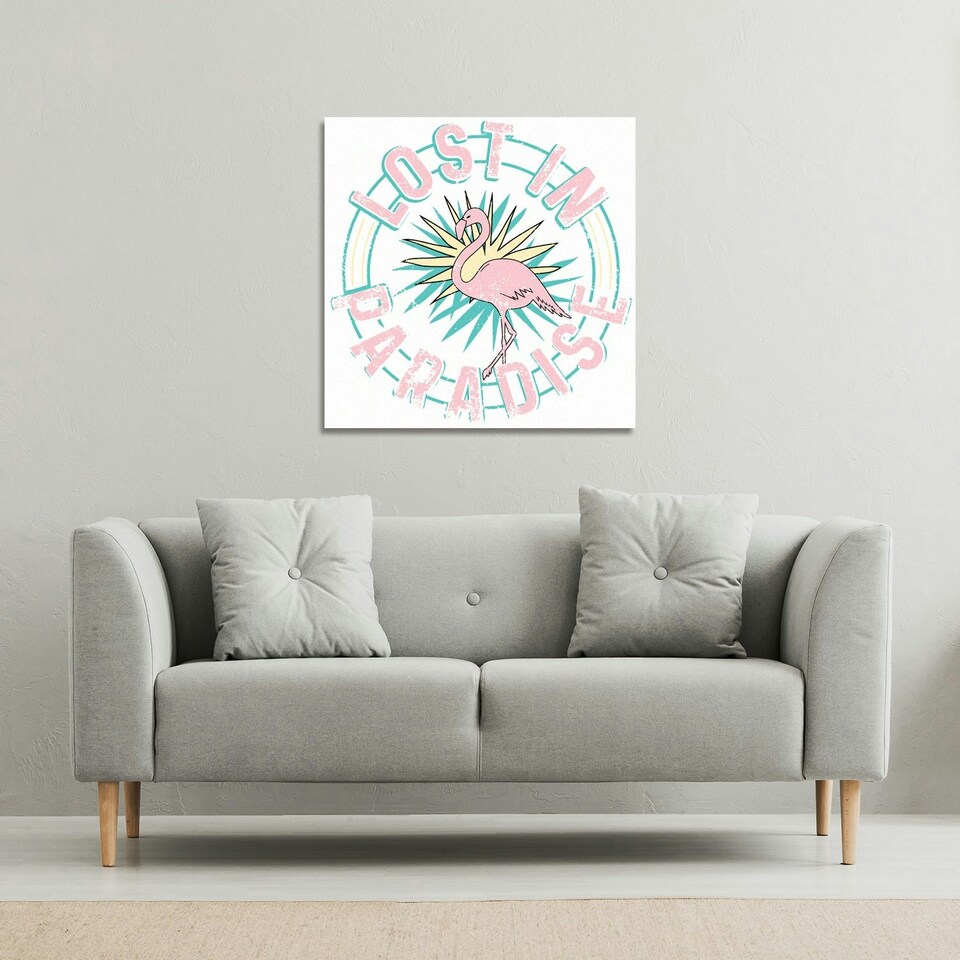 image 1 of Lost In Paradise (Canvas Print) 127 x 127 x 4cm