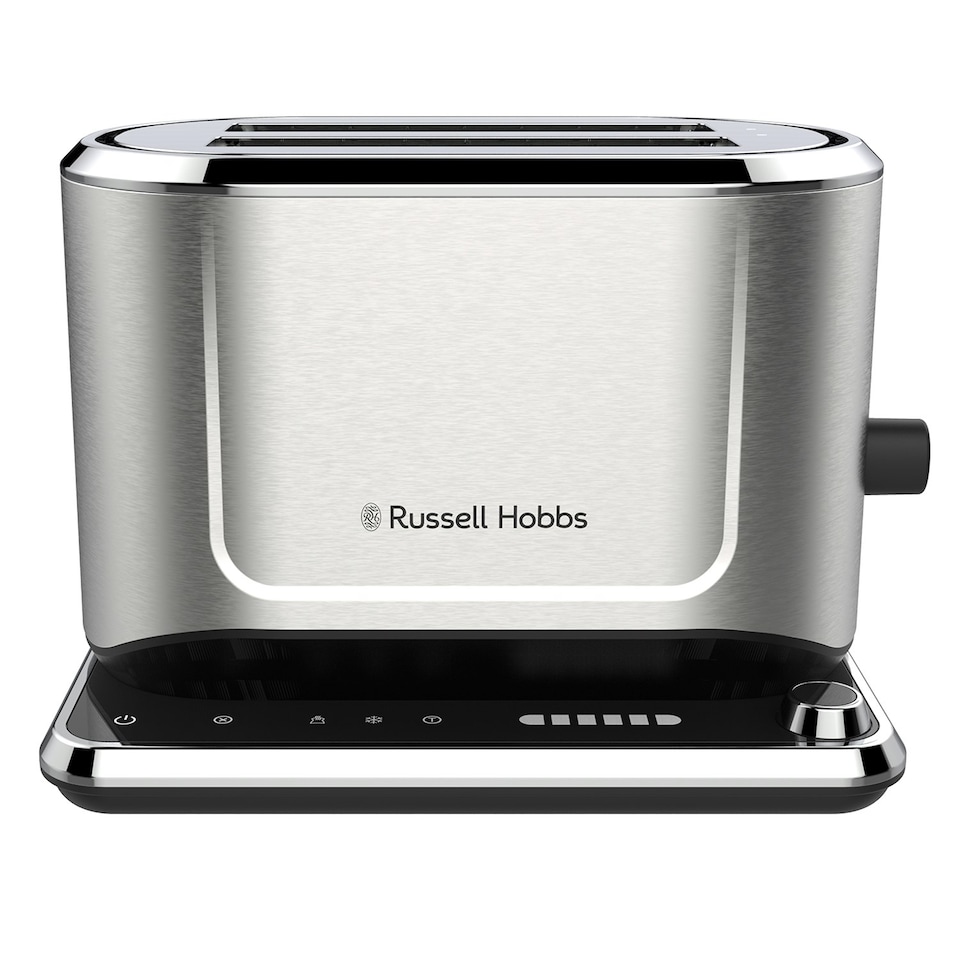 image 1 of Russell Hobbs Attentiv 2 Slice Toaster - Brushed