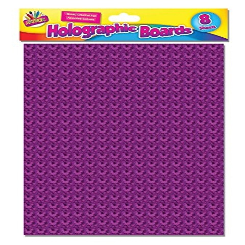image 1 of Artbox Holographic Boards (Pack of 8)
