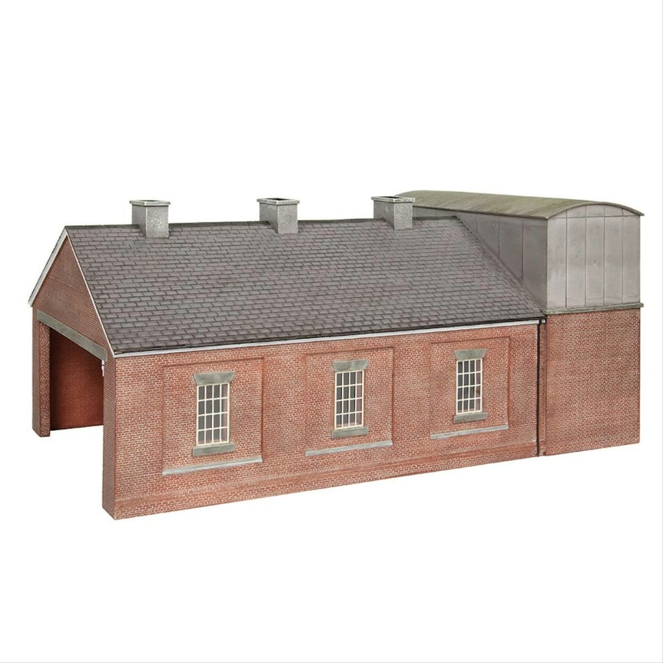image 1 of Bachmann Scenecraft Lucston Steam Engine Shed (Pre-Built)