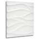 image 1 of NOVECRAFTO Wavy Wave 3D Wall Panels – 6 Sheets Covering 1.5m² | 16.15ft² Interior Cladding Set | Wavy Design Tiles – Each Panel 50x50cm
