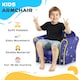 image 6 of AIYAPLAY Kids Armchair Toddler Sofa Chair Bedroom Playroom Blue