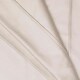image 3 of Belledorm 200 Thread Count Egyptian Cotton Flat Sheet - Oyster - Double