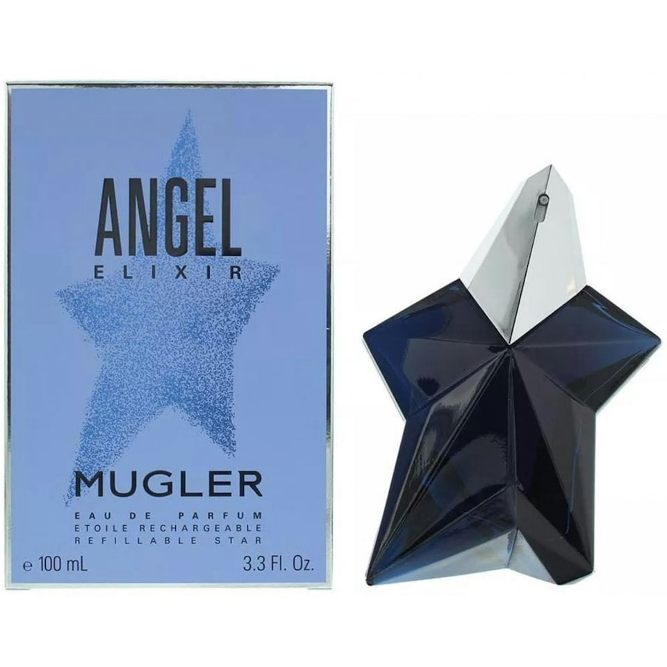 image 1 of Thierry Mugler Angel Elixir 100ml Refillable EDP Spray