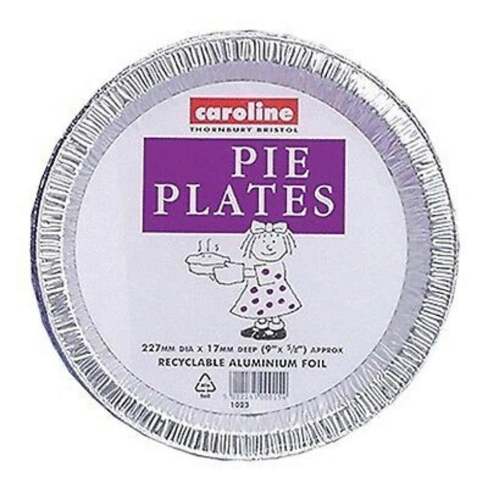 Caroline Family Pie Plate - Silver - 10in