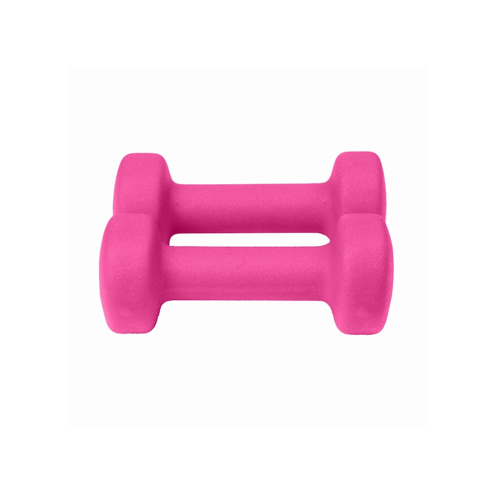 image 1 of Fitness Mad Neoprene Dumbell Set (Pack Of 2) - Pink - 0.5kg