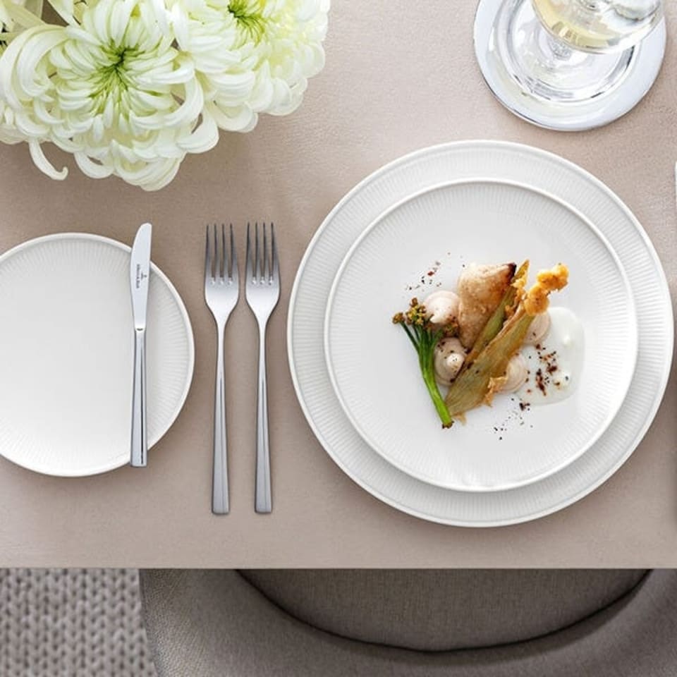 image 1 of Villeroy & Boch Afina 22cm Salad Plate