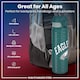 image 2 of Leak Proof Slim Water Bottle, Stainless Steel, NFL, 600ml (20oz) | Green | NFL Eagles | One Size