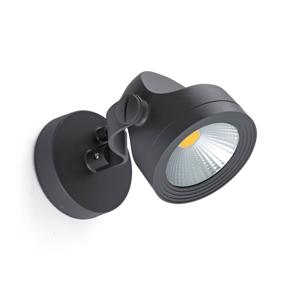 image 1 of Alfa LED Outdoor Wall Spotlight Dark Grey IP65