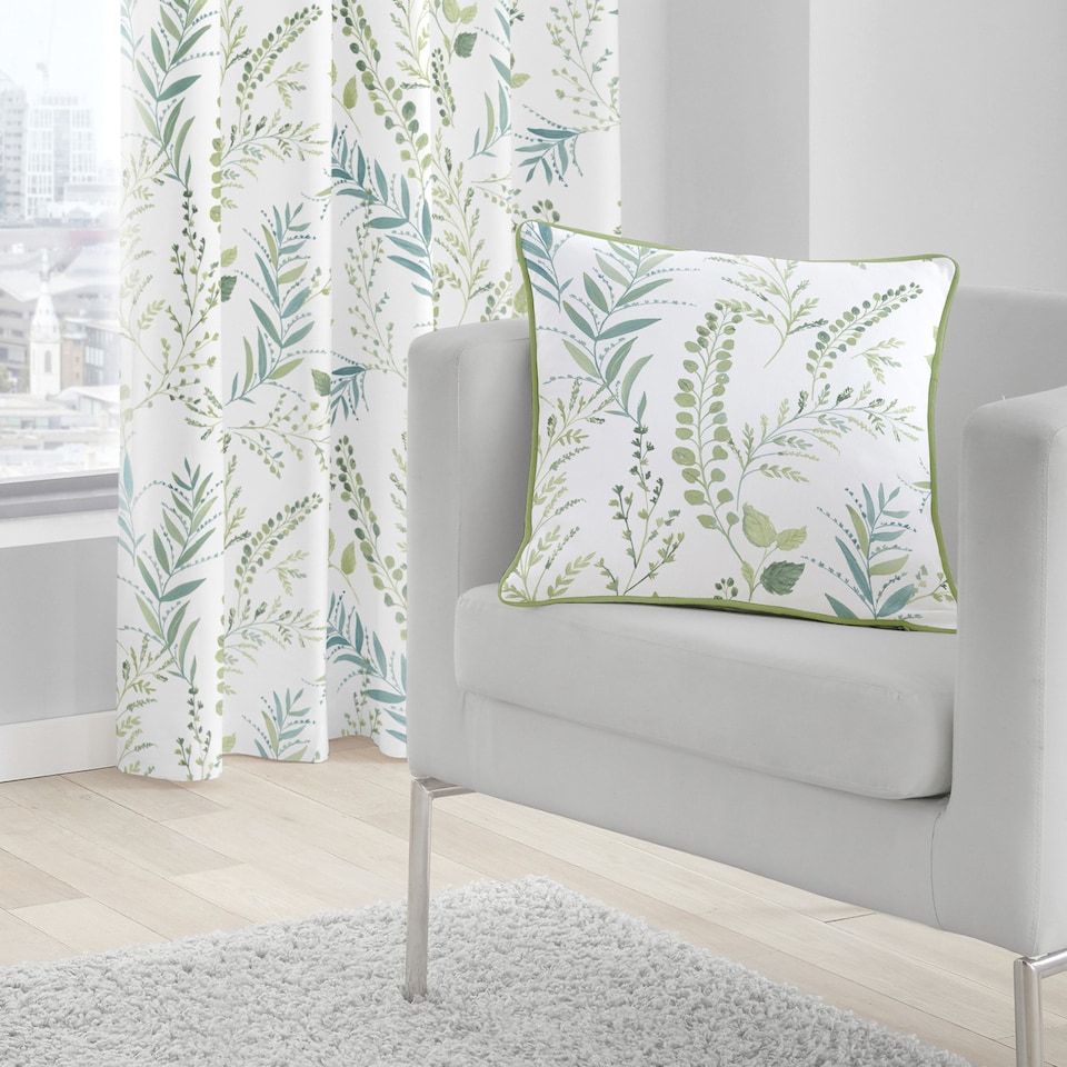 image 1 of Fusion Fernworthy Cushion Cover Green