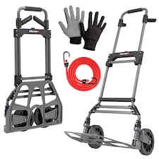 MoverX Sack Truck Heavy-Duty Folding Aluminium, Capacity 150kg