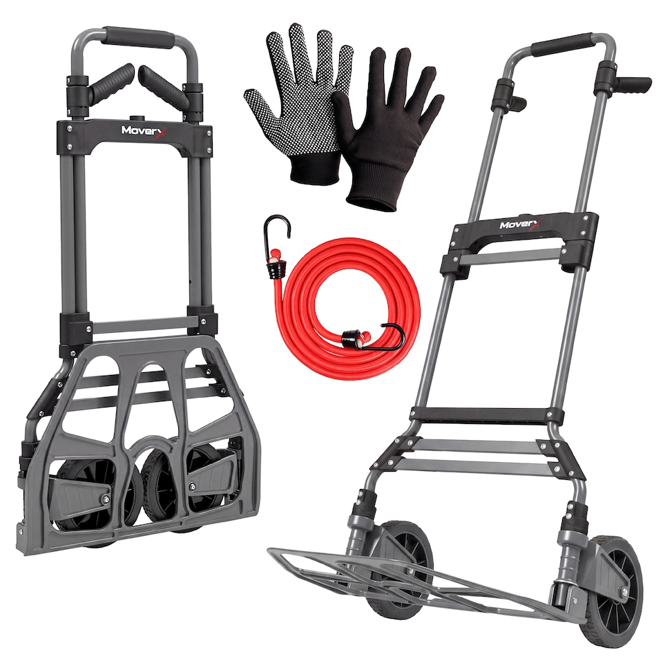 image 1 of MoverX Sack Truck Heavy-Duty Folding Aluminium, Capacity 150kg