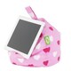 image 1 of Bean Lazy Pink Hearts Tablet eReader and Book Mini Bean Bag