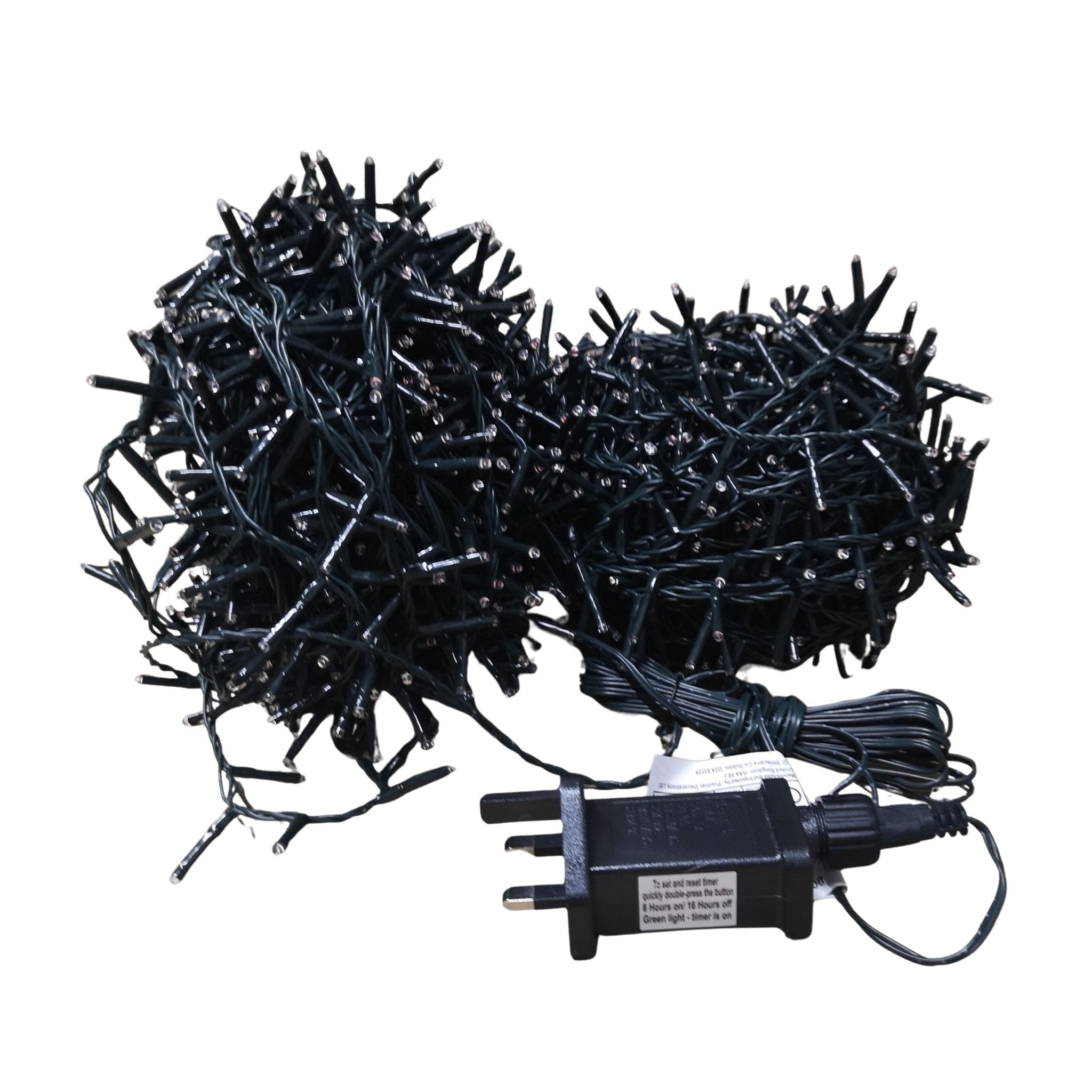 6m 240 LED TreeBrights Christmas String Lights with Timer in Red and ...
