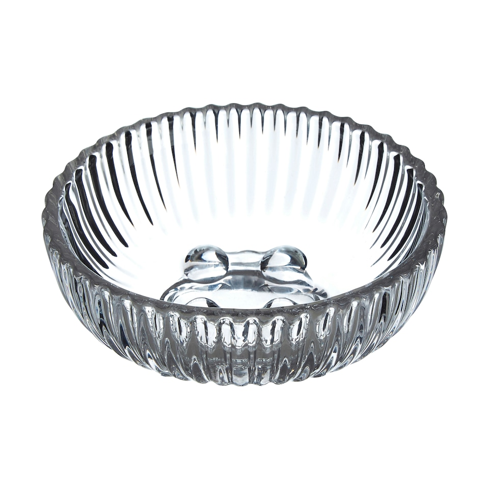 image 1 of Ticino Brittany Clear Glass Soap Dish