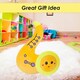 image 8 of Saxophone Soft Toy Cute Plushie Huggable Cuddly Stuffed Toy 16cm Yellow