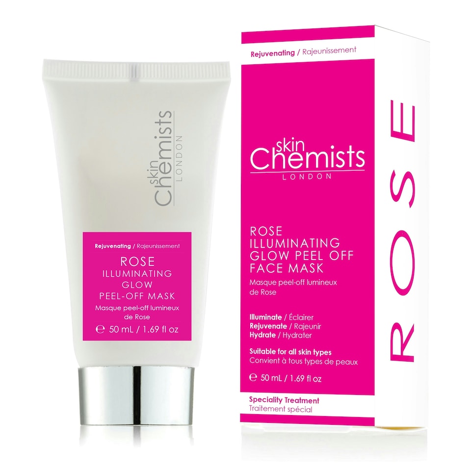 image 1 of skinChemists Rose Illuminating Glow Peel Off Mask 50ml