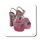 image 1 of Purple High Heels (Coaster)