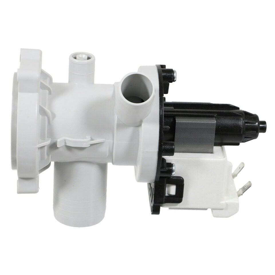image 1 of SPARES2GO Drain Pump for Caple Washing Machine WDI3300 WDI3301 WMI3000 WMI3001 WMI3005