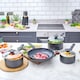 image 6 of Stoven Noir 28cm Non-Stick Frying Pan