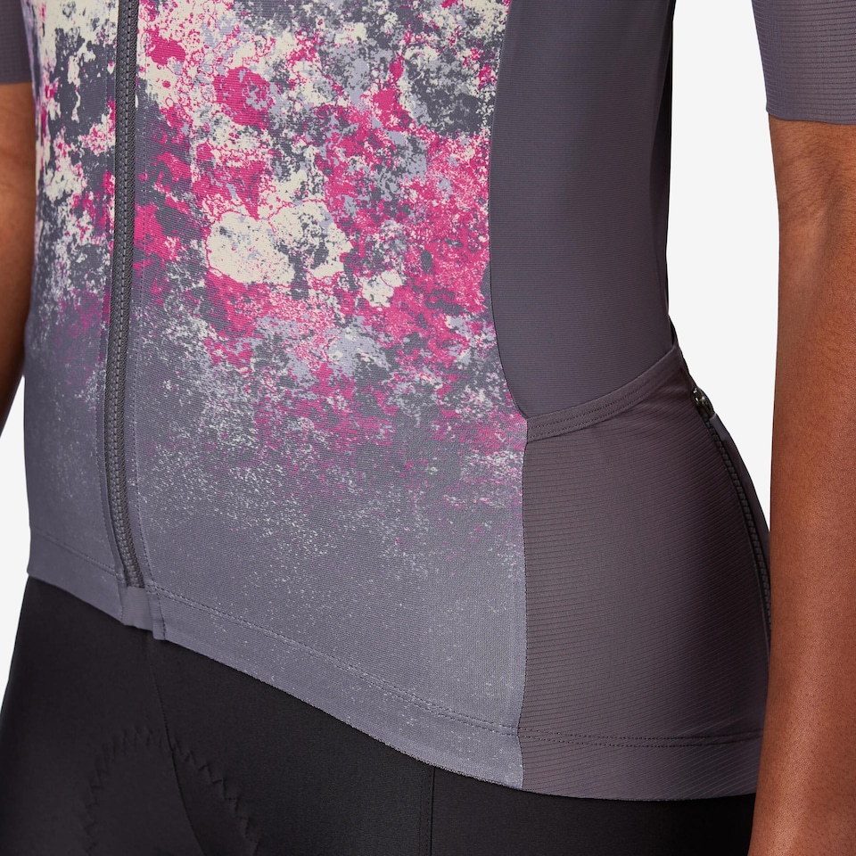 image 1 of Decathlon Unisex long-distance road cycling short-sleeved jersey, EDR Ultra