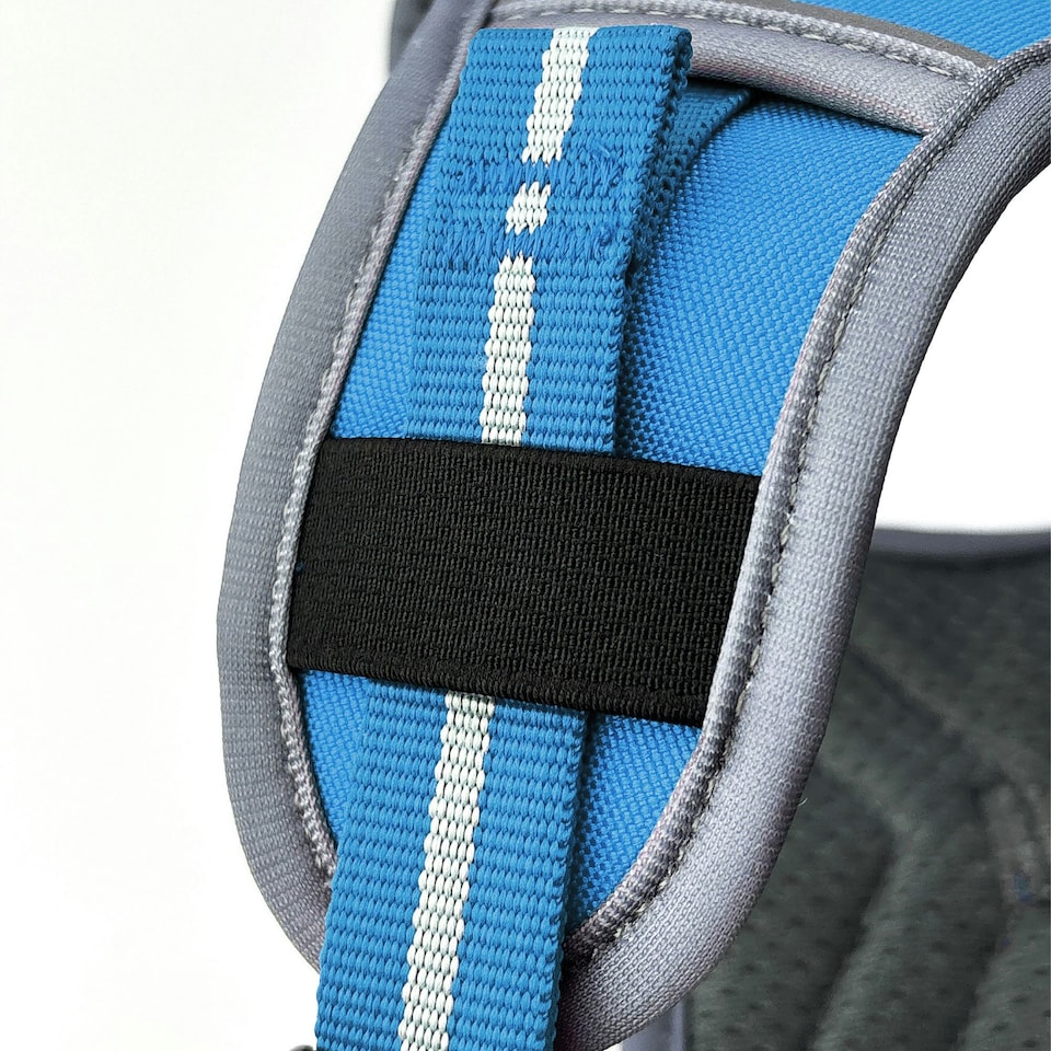 image 1 of HugglePets Activity & Travel Dog Harness | Blue | L