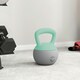 image 6 of SPORTNOW Kettlebell with Soft Body and Non-Slip Handle Grey | 12