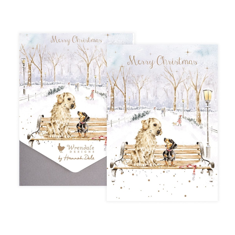 image 1 of Wrendale Designs Illustrated Animal Christmas Card Pack - 8 Cards and Envelopes