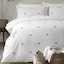 White with Pink Dots