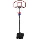 image 2 of Professional Kids Adjustable Portable Basketball Net 1.7m - 2.1m