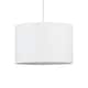 image 2 of First Choice Lighting Set of 2 White 25cm Ceiling Light Shades White