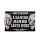 image 1 of Sons Of Anarchy Door Mat - Black/White - One Size