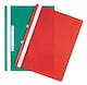 image 6 of Durable Clear View Project Folder Report File + Filing Strip | 25 Pack | A4 Blue | Blue