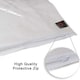 image 4 of Caraselle Peva Zip Up Sweater Bags Approx. 60 x 45cm ( 24" x 18" ) Clear
