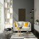 image 2 of Geometrical fish scale in Art Deco (Canvas Print) 102cm x 102cm