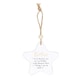 image 1 of Something Different Brother Star Hanging Sentiment Sign - White/Pink/Black - One Size