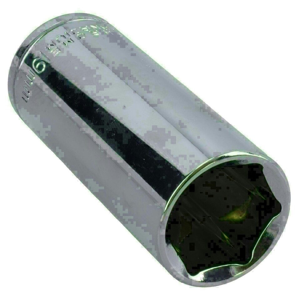 image 1 of 3/8" drive sockets deep metric sockets 8mm - 19mm 11pc TE050