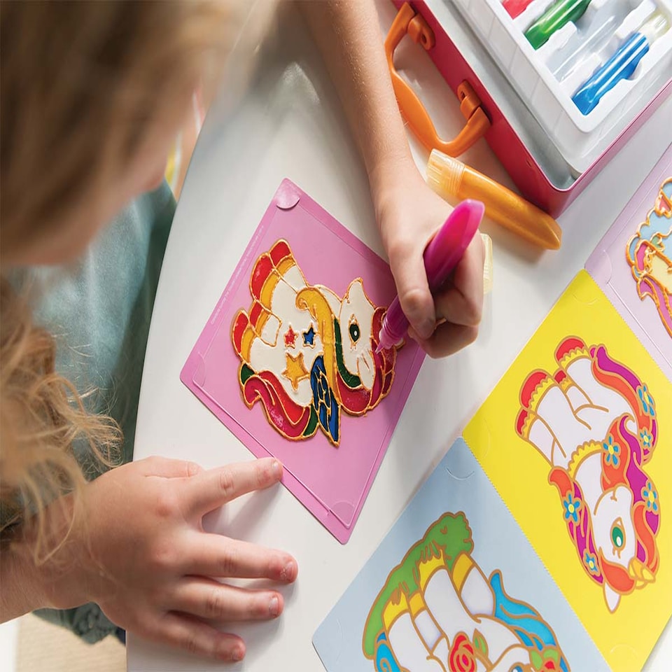 image 1 of Thinking Kits - Unicorn Window Paint