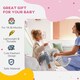 image 3 of HOMCOM Baby Rocking Horse Elephant Rocking Chair Rocker Toy, for 18-36 Months