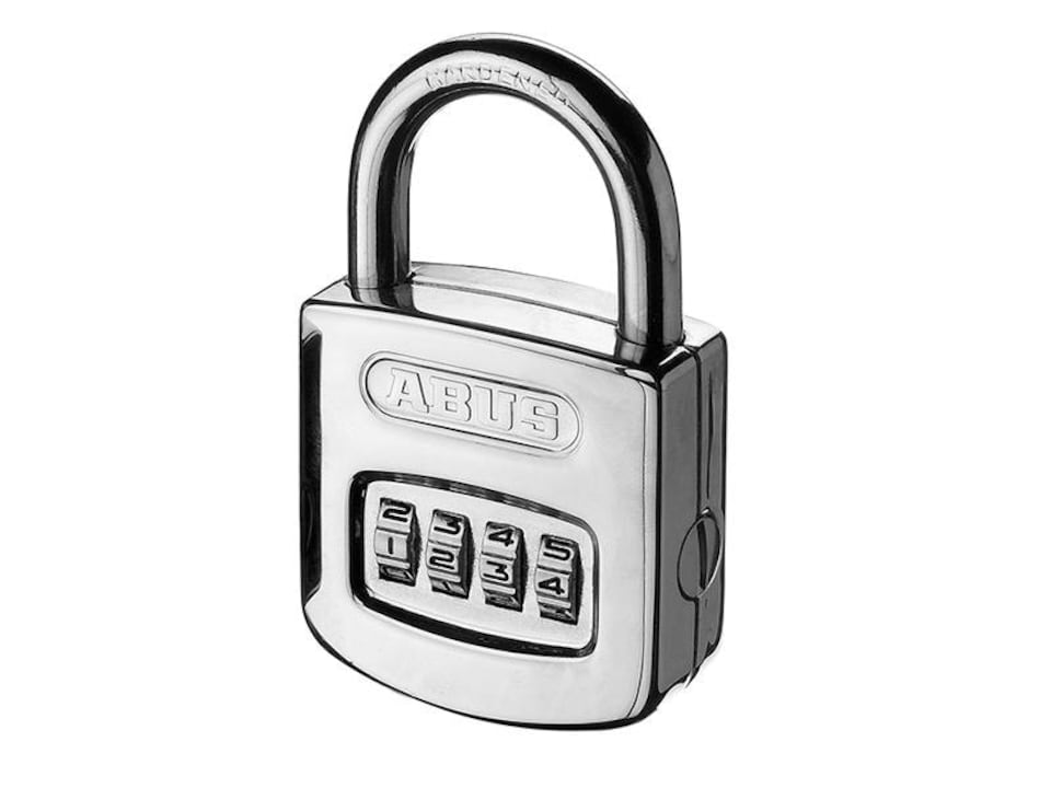 ABUS Mechanical 160/50 50Mm Steel Case Die Cast Body Combination Padlock (3-Digit) Carded | Multi