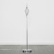 image 3 of ValueLights Modern Polished Chrome Metal Wire Geometric Diamond Design Floor Lamp Base