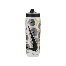 Nike Refuel Graphic Print 680ml Water Bottle | Black | Black/Gold/Silver | 1