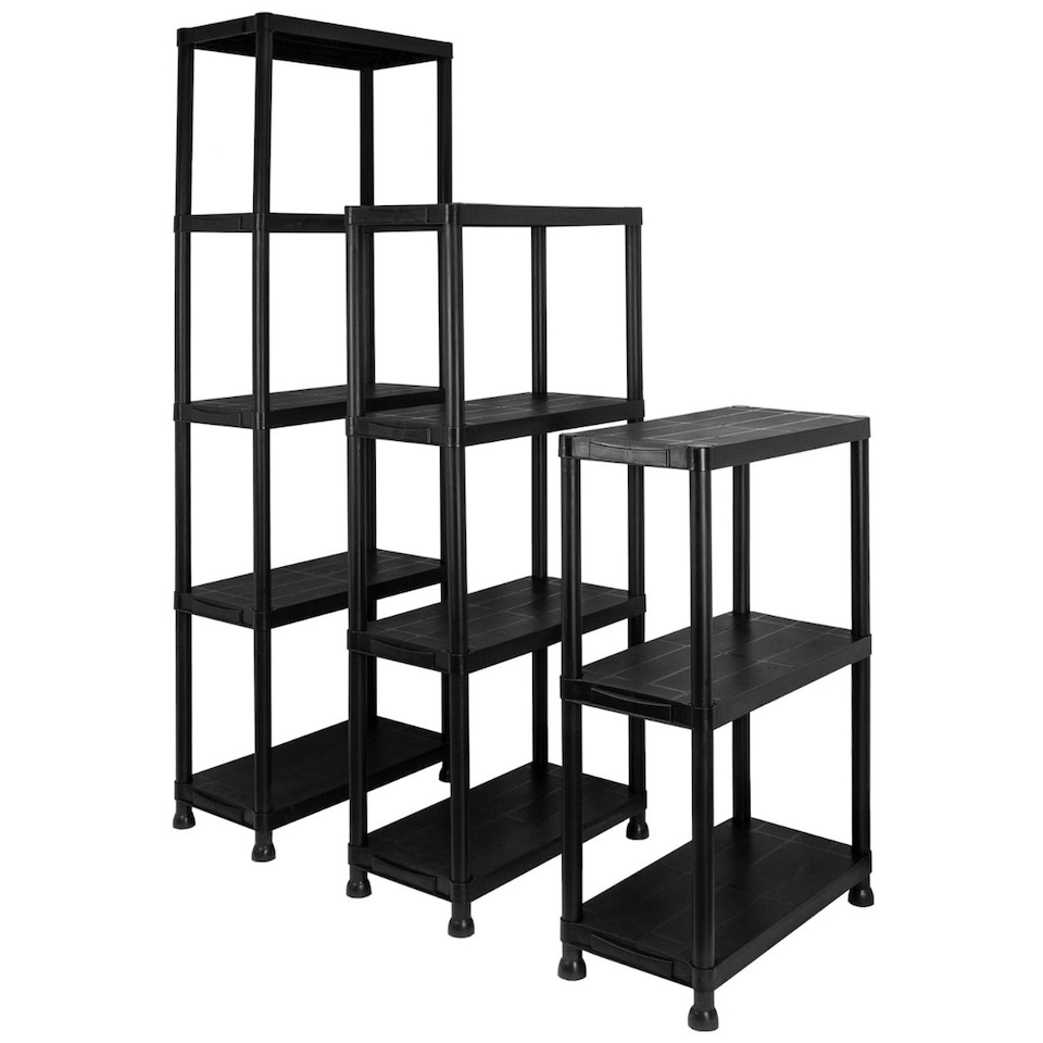 image 1 of TekBox 5 Tier Garage Storage Shelves