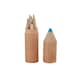 image 3 of MidOcean Petit Coloret Wooden Coloured Pencil (Pack of 6) - Wood - One Size Brown