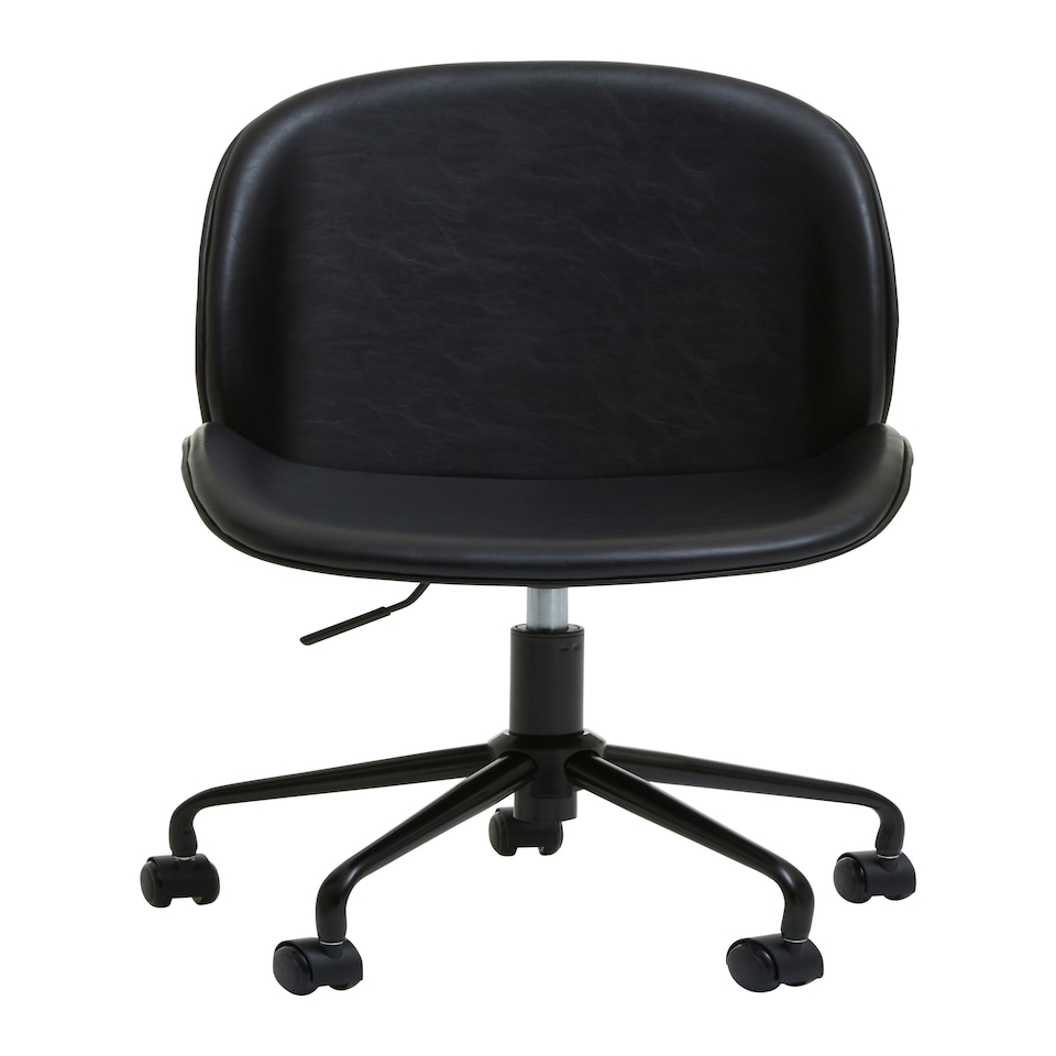 image 1 of Interiors by Premier Clinton Black Home Office Chair