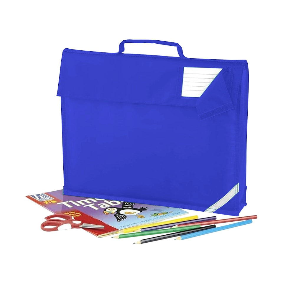 image 1 of Quadra Junior Book Bag - 5 Litres - Bright Royal - One Size