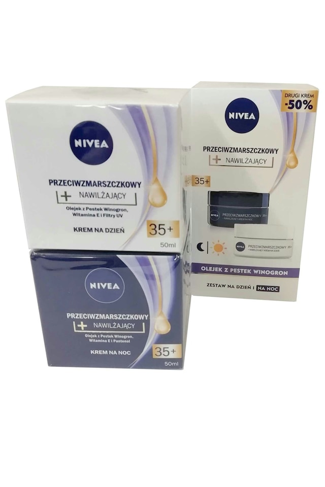 Anti Wrinkle Moisture 35+ by Nivea Day Care 50ml Night Care 50ml Nivea